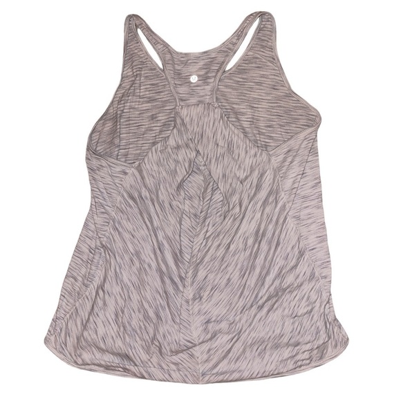 Lululemon Essential Tank in Tiger Space Dye Hail White women’s size 10 - Picture 2 of 10